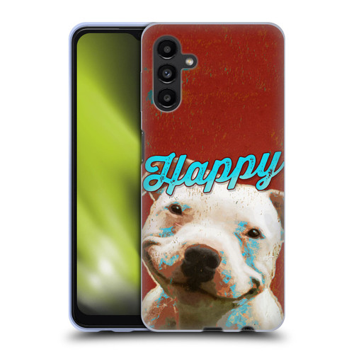 Duirwaigh Animals Pitbull Dog Soft Gel Case for Samsung Galaxy A13 5G (2021)