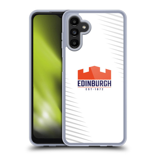 Edinburgh Rugby Graphic Art White Logo Soft Gel Case for Samsung Galaxy A13 5G (2021)