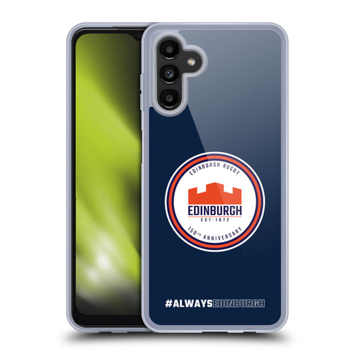 Edinburgh Rugby Graphics 150th Logo Soft Gel Case for Samsung Galaxy A13 5G (2021)