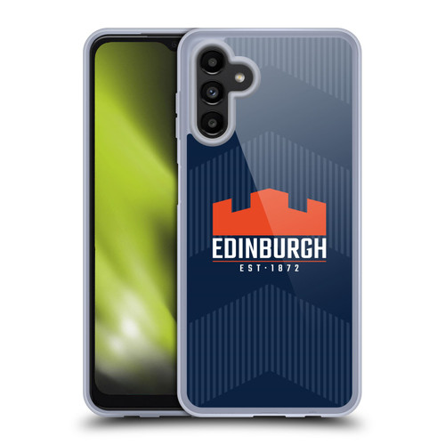Edinburgh Rugby Graphics Lines Soft Gel Case for Samsung Galaxy A13 5G (2021)