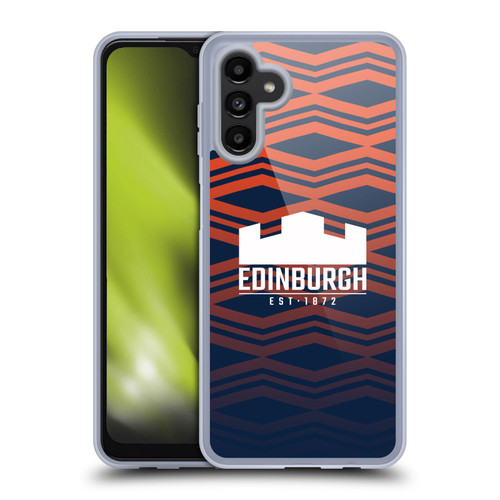 Edinburgh Rugby Graphics Pattern Gradient Soft Gel Case for Samsung Galaxy A13 5G (2021)