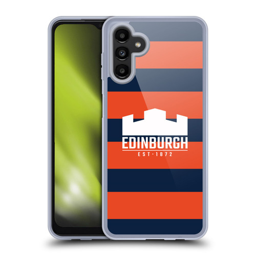Edinburgh Rugby Graphics Stripes Soft Gel Case for Samsung Galaxy A13 5G (2021)