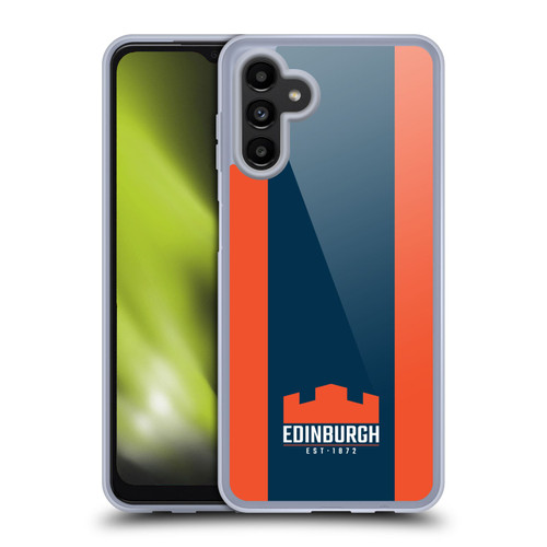 Edinburgh Rugby Logo Art Stripes Soft Gel Case for Samsung Galaxy A13 5G (2021)