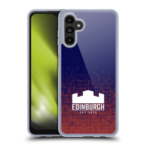 Edinburgh Rugby Logo 2 Halftone Soft Gel Case for Samsung Galaxy A13 5G (2021)