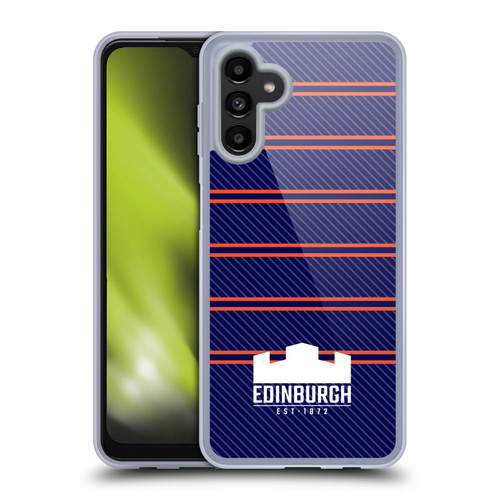 Edinburgh Rugby Logo 2 Stripes Soft Gel Case for Samsung Galaxy A13 5G (2021)