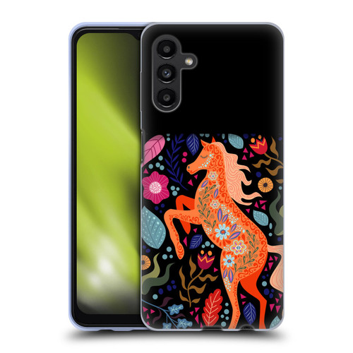 Haroulita Forest Flower Horse Soft Gel Case for Samsung Galaxy A13 5G (2021)