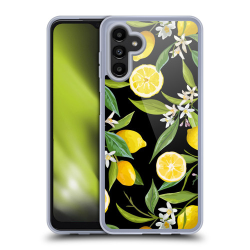 Haroulita Fruits Flowers And Lemons Soft Gel Case for Samsung Galaxy A13 5G (2021)