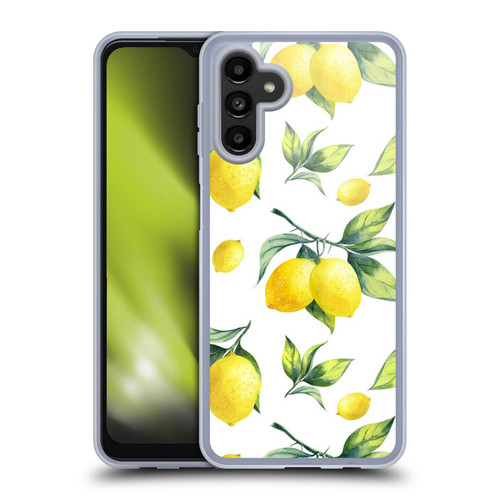 Haroulita Fruits White Lemons Soft Gel Case for Samsung Galaxy A13 5G (2021)