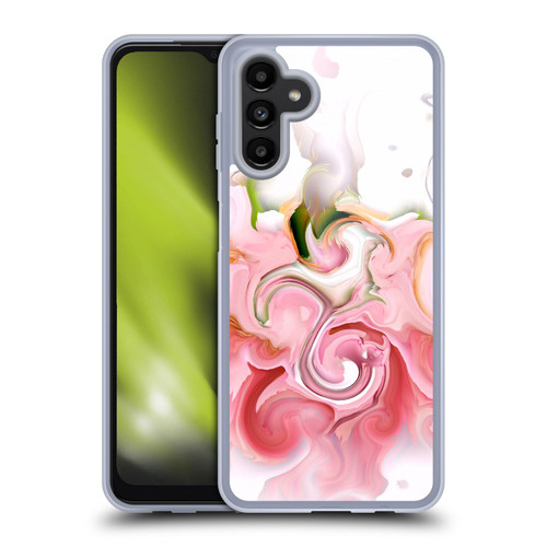Haroulita Liquid Marble Blush Soft Gel Case for Samsung Galaxy A13 5G (2021)