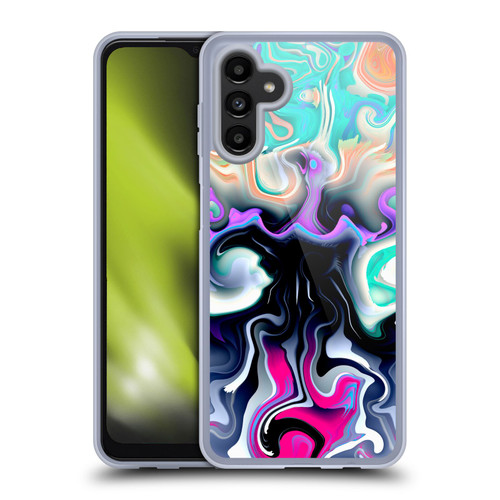 Haroulita Liquid Marble Glitch Soft Gel Case for Samsung Galaxy A13 5G (2021)