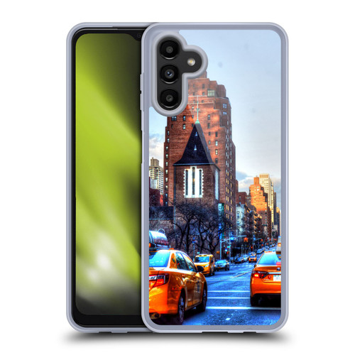 Haroulita Places New York Soft Gel Case for Samsung Galaxy A13 5G (2021)