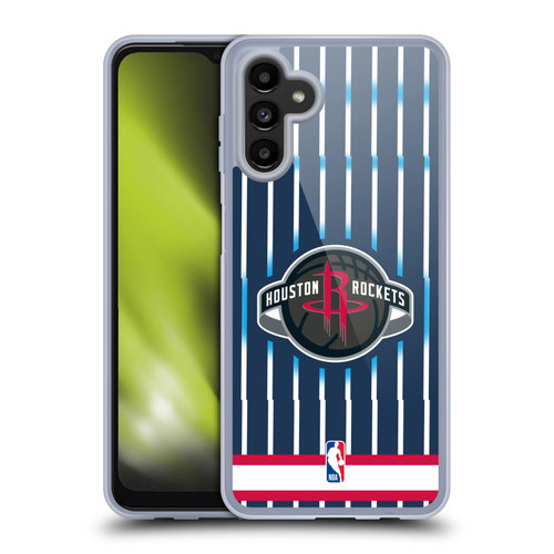 NBA Houston Rockets Logo Retro Design Soft Gel Case for Samsung Galaxy A13 5G (2021)