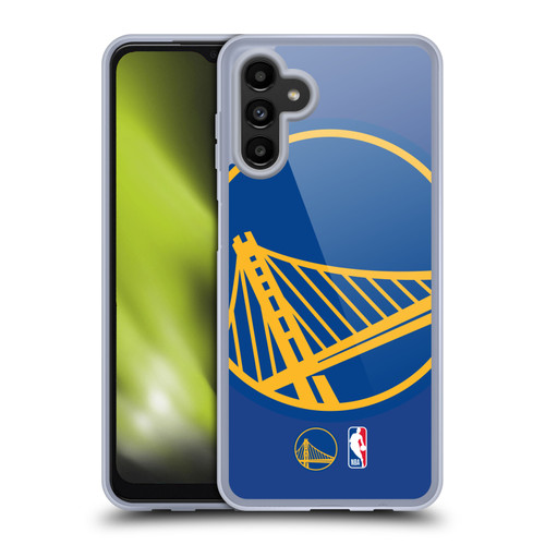 NBA Golden State Warriors Logo Oversized Soft Gel Case for Samsung Galaxy A13 5G (2021)
