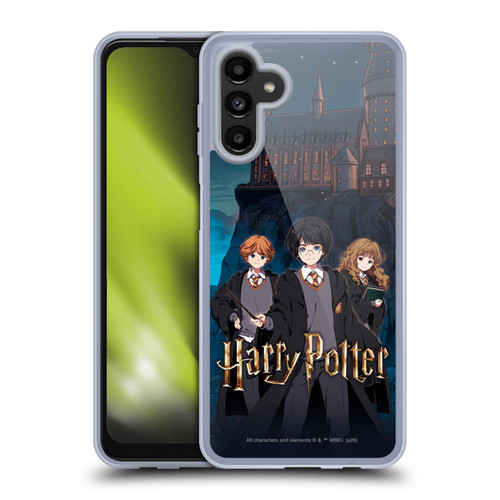 Harry Potter Anime Celebration Ron, Hermione and Harry Soft Gel Case for Samsung Galaxy A13 5G (2021)