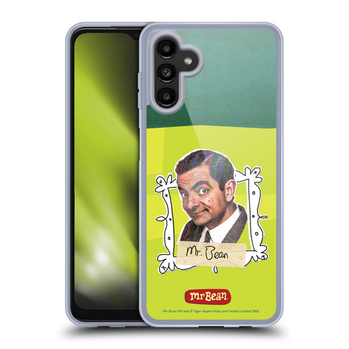 Mr. Bean Doodle Art With Teddy Soft Gel Case for Samsung Galaxy A13 5G (2021)