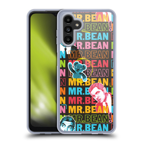 Mr. Bean Graphic Art With Teddy Soft Gel Case for Samsung Galaxy A13 5G (2021)