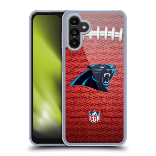 NFL Carolina Panthers Graphics Football Soft Gel Case for Samsung Galaxy A13 5G (2021)