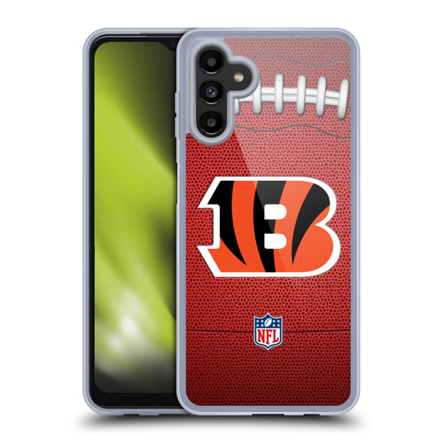 NFL Cincinnati Bengals Graphics Football Soft Gel Case for Samsung Galaxy A13 5G (2021)