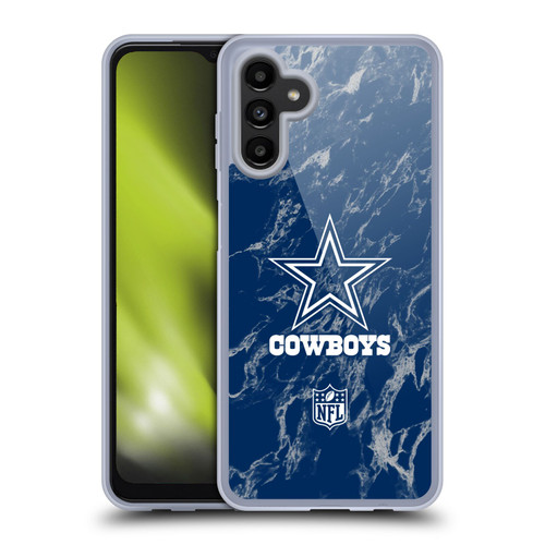 NFL Dallas Cowboys Graphics Coloured Marble Soft Gel Case for Samsung Galaxy A13 5G (2021)
