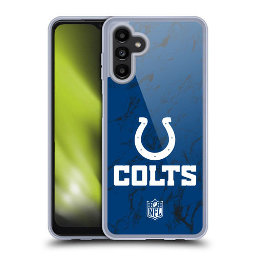 NFL Indianapolis Colts Graphics Coloured Marble Soft Gel Case for Samsung Galaxy A13 5G (2021)