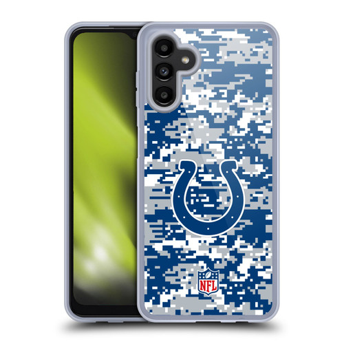 NFL Indianapolis Colts Graphics Digital Camouflage Soft Gel Case for Samsung Galaxy A13 5G (2021)