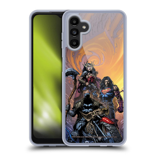 Justice League DC Comics Comic Book Covers Dark Knights Metal #1 Soft Gel Case for Samsung Galaxy A13 5G (2021)