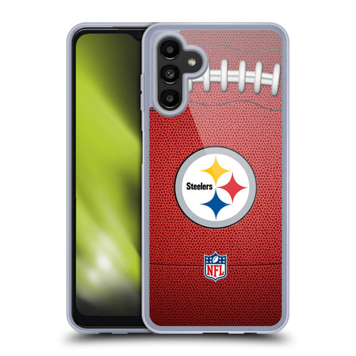 NFL Pittsburgh Steelers Graphics Football Soft Gel Case for Samsung Galaxy A13 5G (2021)