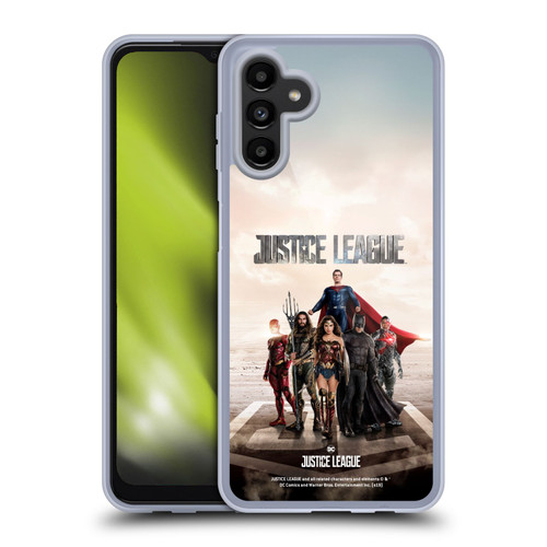 Justice League Movie Character Posters Group Soft Gel Case for Samsung Galaxy A13 5G (2021)