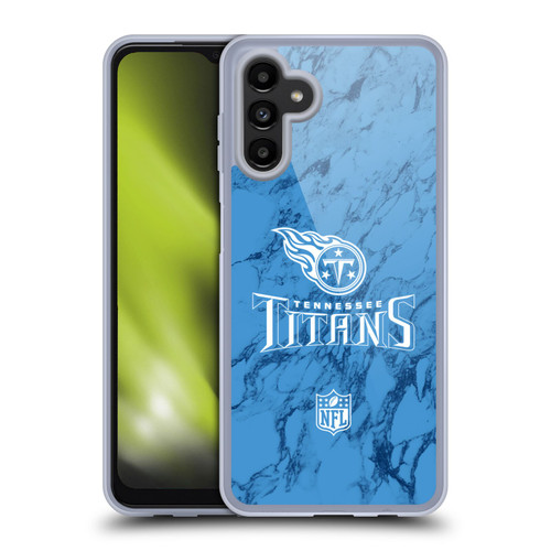 NFL Tennessee Titans Graphics Coloured Marble Soft Gel Case for Samsung Galaxy A13 5G (2021)