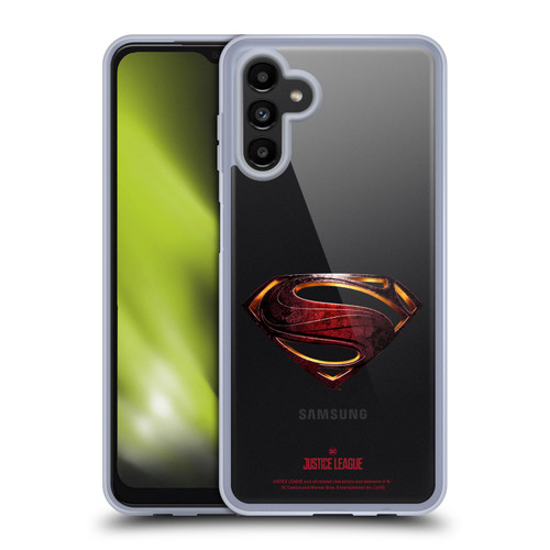 Justice League Movie Logos Superman Soft Gel Case for Samsung Galaxy A13 5G (2021)