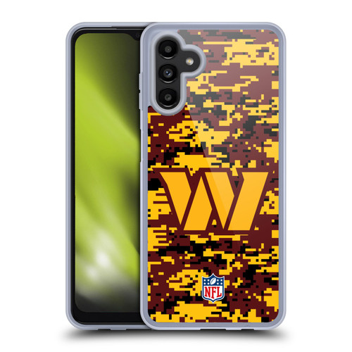NFL Washington Football Team Graphics Digital Camouflage Soft Gel Case for Samsung Galaxy A13 5G (2021)