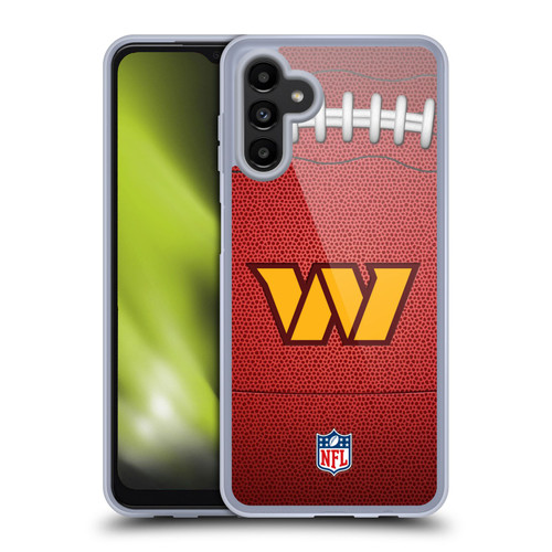 NFL Washington Football Team Graphics Football Soft Gel Case for Samsung Galaxy A13 5G (2021)