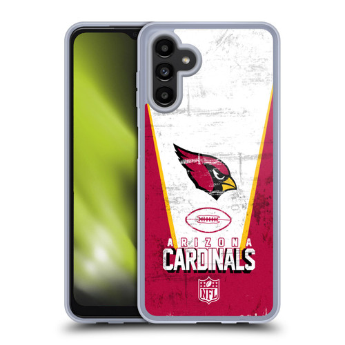 NFL Arizona Cardinals Logo Art Banner Soft Gel Case for Samsung Galaxy A13 5G (2021)