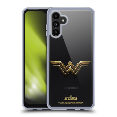 Justice League Movie Logos Wonder Woman Soft Gel Case for Samsung Galaxy A13 5G (2021)