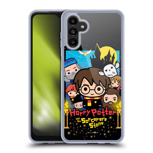 Harry Potter Deathly Hallows I Sorcerer's Stone Soft Gel Case for Samsung Galaxy A13 5G (2021)