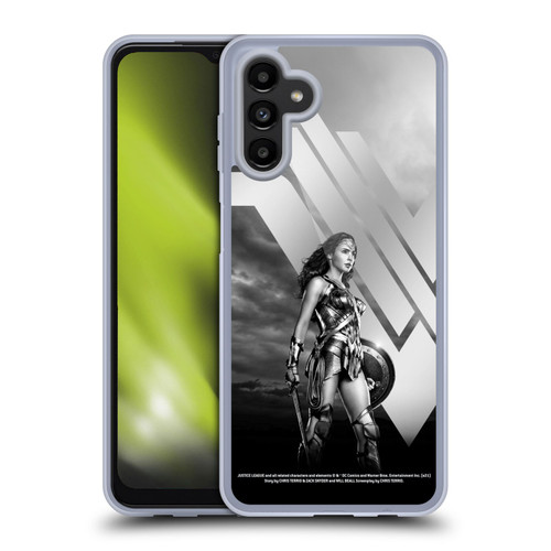 Zack Snyder's Justice League Snyder Cut Character Art Wonder Woman Soft Gel Case for Samsung Galaxy A13 5G (2021)