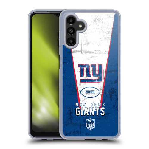 NFL New York Giants Logo Art Banner Soft Gel Case for Samsung Galaxy A13 5G (2021)