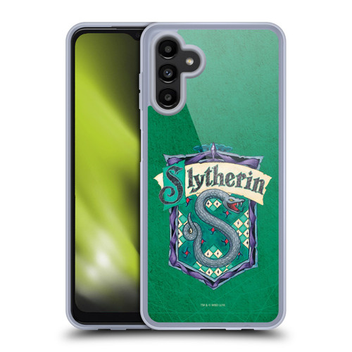 Harry Potter Sorcerer's Stone I Slytherin Crest Soft Gel Case for Samsung Galaxy A13 5G (2021)