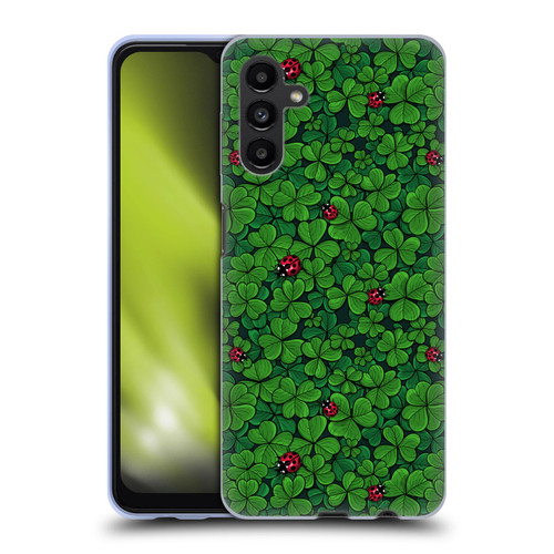 Katerina Kirilova Graphics The Lucky Clover Soft Gel Case for Samsung Galaxy A13 5G (2021)