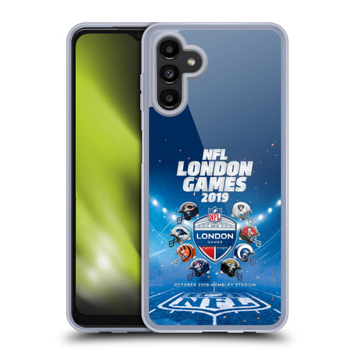 NFL 2019 London Games All Teams Soft Gel Case for Samsung Galaxy A13 5G (2021)