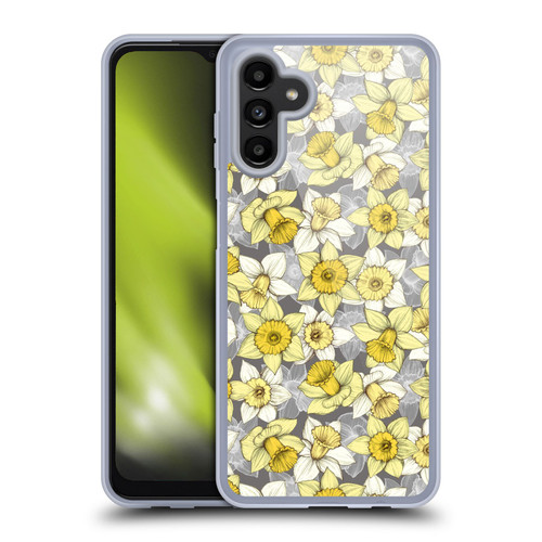 Micklyn Le Feuvre Florals Daffodil Daze Soft Gel Case for Samsung Galaxy A13 5G (2021)