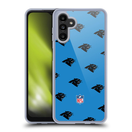 NFL Carolina Panthers Artwork Patterns Soft Gel Case for Samsung Galaxy A13 5G (2021)