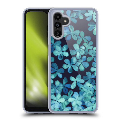 Micklyn Le Feuvre Florals 2 Hand Painted Floral Pattern Soft Gel Case for Samsung Galaxy A13 5G (2021)