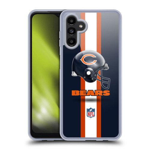 NFL Chicago Bears Logo Helmet Soft Gel Case for Samsung Galaxy A13 5G (2021)