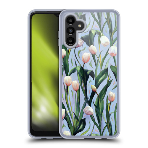 Micklyn Le Feuvre Florals 2 Waiting On The Blooming A Tulip Soft Gel Case for Samsung Galaxy A13 5G (2021)