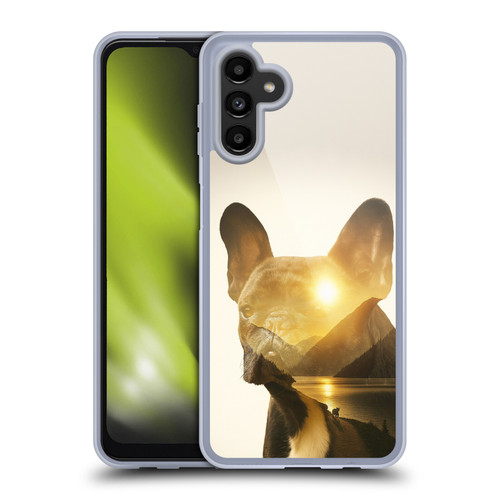 Klaudia Senator French Bulldog Lake Sunset Soft Gel Case for Samsung Galaxy A13 5G (2021)