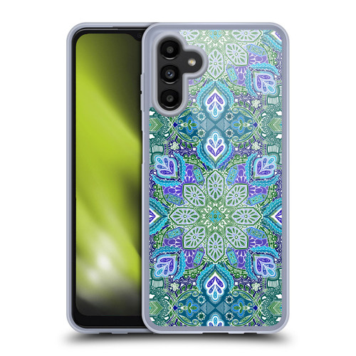 Micklyn Le Feuvre Mandala Peacock Summer Soft Gel Case for Samsung Galaxy A13 5G (2021)
