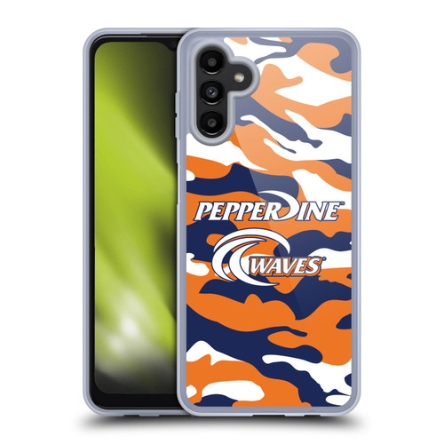 Pepperdine University Pepperdine University Art Camou Soft Gel Case for Samsung Galaxy A13 5G (2021)