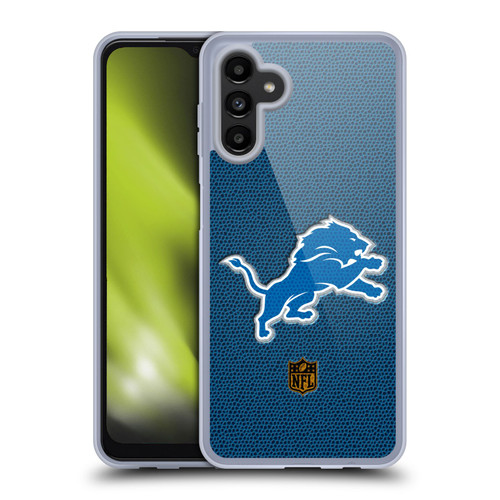 NFL Detroit Lions Logo Football Soft Gel Case for Samsung Galaxy A13 5G (2021)