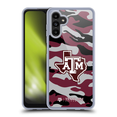 Texas A&M University TAMU Texas A&m University Camouflage Soft Gel Case for Samsung Galaxy A13 5G (2021)